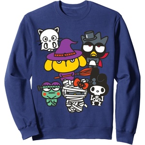 image:imageHello Sanrio Characters Halloween Costumes Sweatshirt SweatshirtNavy Blue