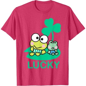 image:imageKeroppi and Friend Lucky St Patricks Day Tee Shirt TShirtRed Heather