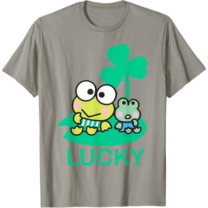 image:imageKeroppi and Friend Lucky St Patricks Day Tee Shirt TShirtSlate Grey