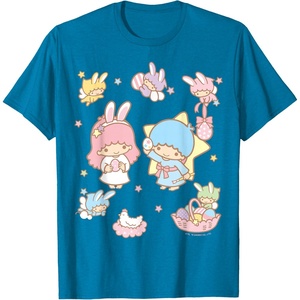 image:imageLittle Twin Stars and Friends Easter Tee Shirt TShirtSapphire Blue