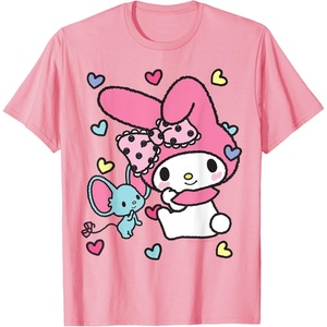 image:imageMy Melody and Friend Sweet Hearts Tee Shirt TShirtPink