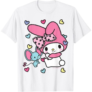 image:imageMy Melody and Friend Sweet Hearts Tee Shirt TShirtWhite