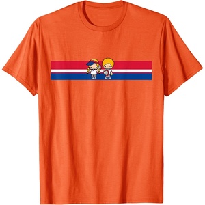 image:imagePatty and Jimmy Tennis Stripe TShirtOrange
