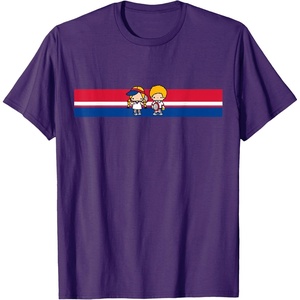 image:imagePatty and Jimmy Tennis Stripe TShirtPurple