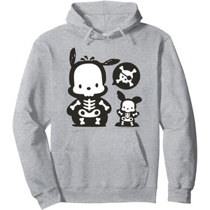 image:imagePochacco Skeleton Halloween Hoodie Pullover HoodieHeather Grey