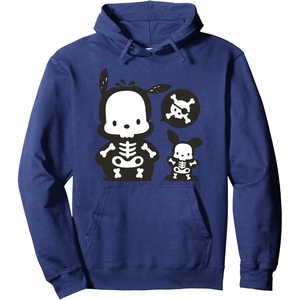 image:imagePochacco Skeleton Halloween Hoodie Pullover HoodieNavy Blue