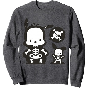 image:imagePochacco Skeleton Halloween SweatshirtDark Heather Grey