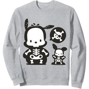 image:imagePochacco Skeleton Halloween SweatshirtHeather Grey