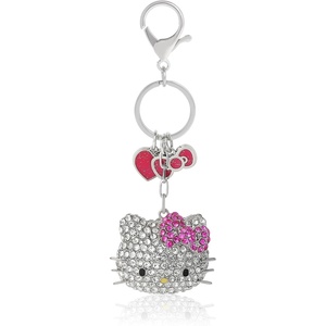 image:imageSALLY ROSE Pave Crystal Hello Kitty and Friends Bag Charm with Lobster Clip Official License Cute Keychains Sanrio GiftsHelo Kitty Multi Charms