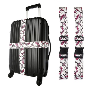 image:imageSanrio Hello Kitty Luggage Strap 2Piece Set Officially Licensed Adjustable Luggage Straps from 30 to 72