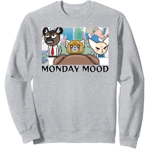 image:imageSeason 2  Monday Mood SweatshirtHeather Grey