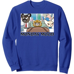 image:imageSeason 2  Monday Mood SweatshirtRoyal Blue