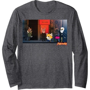 image:imageSeason 2 Karaoke Night Long Sleeve TShirtDark Heather Grey