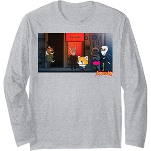 image:imageSeason 2 Karaoke Night Long Sleeve TShirtHeather Grey