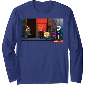 image:imageSeason 2 Karaoke Night Long Sleeve TShirtNavy Blue