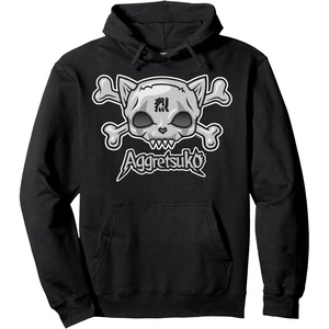 image:imageSkull and Crossbones Rage Hoodie Pullover HoodieBlack