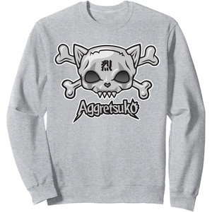 image:imageSkull and Crossbones Sweatshirt SweatshirtHeather Grey