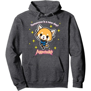 image:imageTomorrow is a New Day Hoodie Pullover HoodieDark Heather Grey