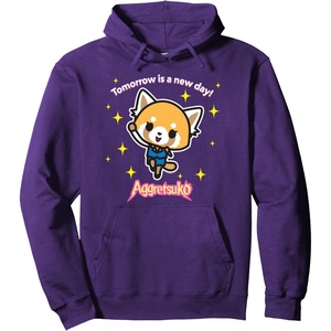 image:imageTomorrow is a New Day Hoodie Pullover HoodiePurple