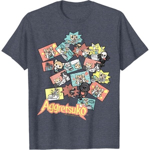 image:imageand Friends Collage Tee Shirt TShirtHeather Blue