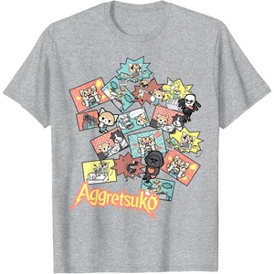 image:imageand Friends Collage Tee Shirt TShirtHeather Grey