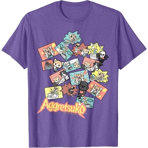 image:imageand Friends Collage Tee Shirt TShirtPurple Heather