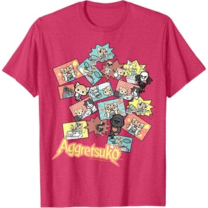 image:imageand Friends Collage Tee Shirt TShirtRed Heather