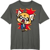 image:imageAggretsuko Rage Face Tee Shirt TShirtAsphalt Grey