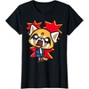 image:imageAggretsuko Rage Face Tee Shirt TShirtBlack