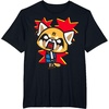 image:imageAggretsuko Rage Face Tee Shirt TShirtBlack