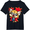image:imageAggretsuko Rage Face Tee Shirt TShirtBlack