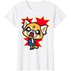 image:imageAggretsuko Rage Face Tee Shirt TShirtWhite