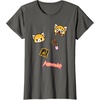 image:imageAggretsuko Rage Patches Tee Shirt TShirtAsphalt Grey