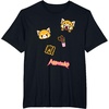image:imageAggretsuko Rage Patches Tee Shirt TShirtBlack