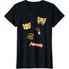 image:imageAggretsuko Rage Patches Tee Shirt TShirtBlack