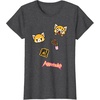 image:imageAggretsuko Rage Patches Tee Shirt TShirtDark Heather Grey