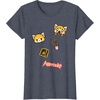 image:imageAggretsuko Rage Patches Tee Shirt TShirtHeather Blue