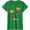 image:imageAggretsuko Rage Patches Tee Shirt TShirtKelly Green