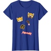 image:imageAggretsuko Rage Patches Tee Shirt TShirtRoyal Blue