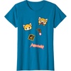 image:imageAggretsuko Rage Patches Tee Shirt TShirtSapphire Blue