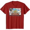 image:imageAggretsuko Season 2  Monday Mood TShirtCranberry Red