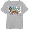 image:imageAggretsuko Season 2  Monday Mood TShirtHeather Grey