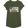 image:imageAggretsuko Season 2  Monday Mood TShirtOlive Green
