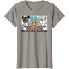 image:imageAggretsuko Season 2  Monday Mood TShirtSlate Grey
