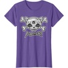 image:imageAggretsuko Skull and Crossbones Tee Shirt TShirtPurple Heather