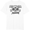 image:imageAggretsuko Skull and Crossbones Tee Shirt TShirtWhite