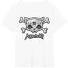 image:imageAggretsuko Skull and Crossbones Tee Shirt TShirtWhite
