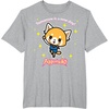 image:imageAggretsuko Tomorrow is a New Day Tee Shirt TShirtHeather Grey