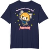 image:imageAggretsuko Tomorrow is a New Day Tee Shirt TShirtNavy Blue