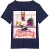 image:imageAggretsuko Yoga Pose Tee Shirt TShirtNavy Blue